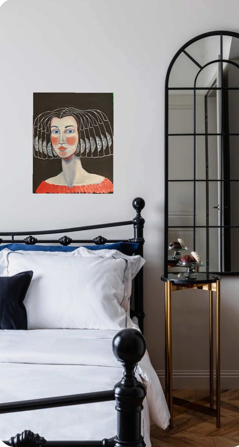 МАДЕЛИФ В КРАСНОМ ПЛАТЬЕ